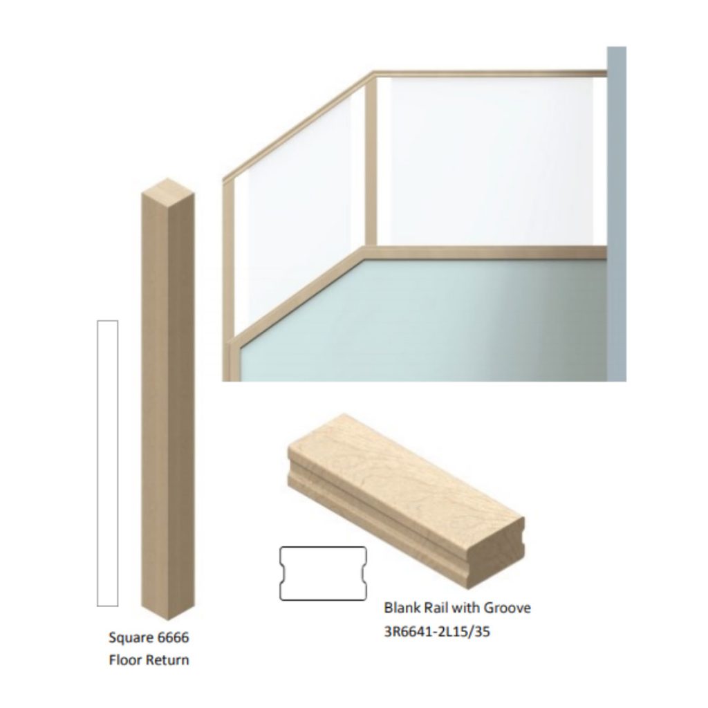 Glass Railing: Series 6641